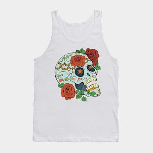 Calavera Roses Tank Top